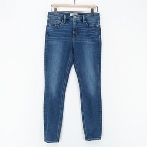 Revtown Skinny Jeans Womens 28 Regular Blue Decade Denim Stretch Mid Rise